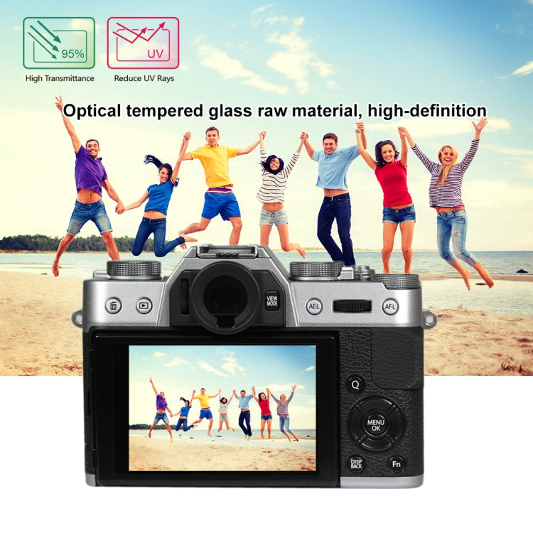 PULUZ 2.5D 9H Tempered Glass Film for Fujifilm X-T10, Compatible with Fujifilm X-A1 / X-A2 / X-M1 / X30 / X-T20 / X-T30 / X-T100 / X-E3, Panasonic GF8, Nikon S2, Casio ZS240 / ZS210 / ZS190 / EX-FR200 / EX-FR110H / EX-FR100L / EX-FRX10...