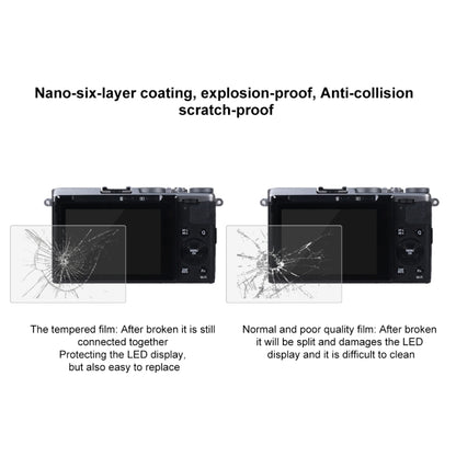 PULUZ 2.5D 9H Tempered Glass Film for Fujifilm X-70, Compatible with Fujifilm X-70, Leica M10, X-70 Protector