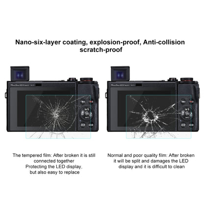 PULUZ 2.5D 9H Tempered Glass Film for Canon PowerShot G5 X Mark II, For Canon G5 X Mark II