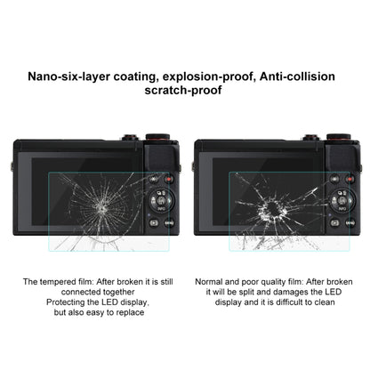PULUZ 2.5D 9H Tempered Glass Film for Canon PowerShot G7 X Mark III / M200 / 850D, For Canon G7 X Mark III