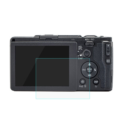 PULUZ 2.5D 9H Tempered Glass Film for Ricoh GR II /  GR, Compatible with Casio ZS29 / ZS28 / ZS27 / Z550, Panasonic SZ10, Sony A58 / 55 / DSC-WX60 / DSC-W730, Canon IXY210 / A3300 /  SX70 / S90 / G1X, For Ricoh GR II