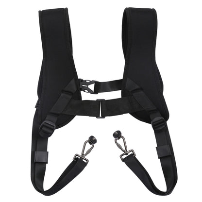 PULUZ Quick Release Double Shoulder Harness Soft Pad Decompression Foam Strap Belt for DSLR Digital Cameras, Double Shoulder