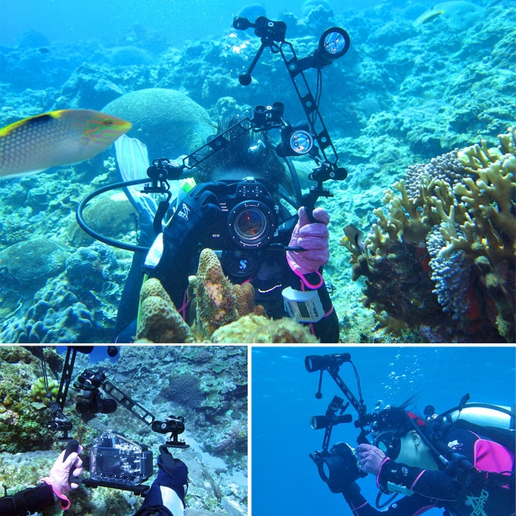 PULUZ 40m Underwater Depth Diving Case Waterproof Camera Housing for Sony A6300 (E PZ 16-50mm F3.5-5.6 OSS), For A6300