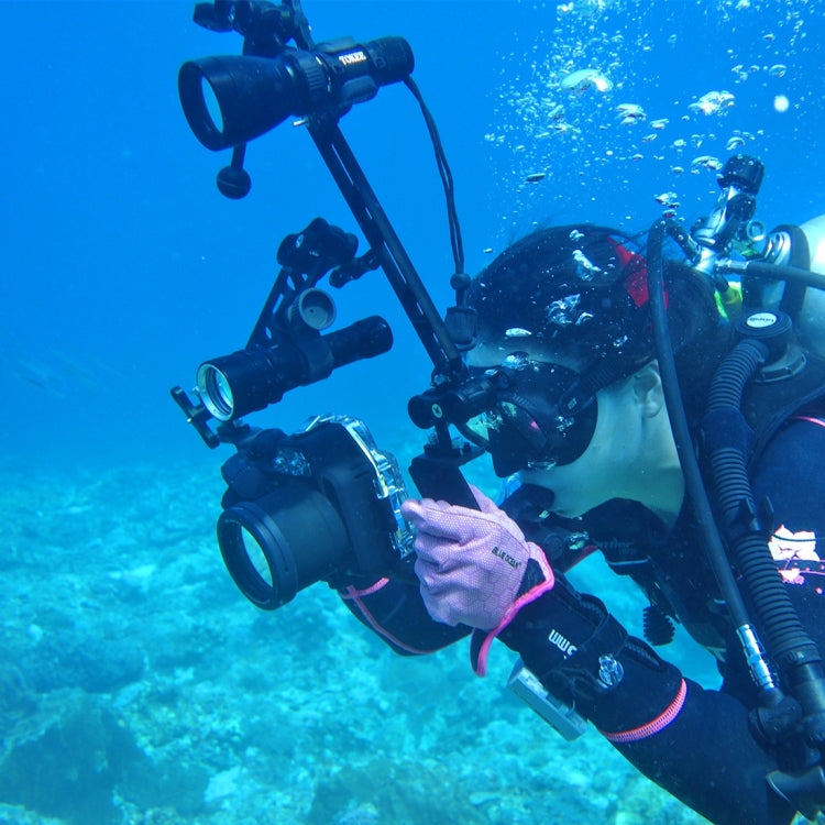 PULUZ 40m Underwater Depth Diving Case Waterproof Camera Housing for Sony A6300 (E PZ 16-50mm F3.5-5.6 OSS), For A6300