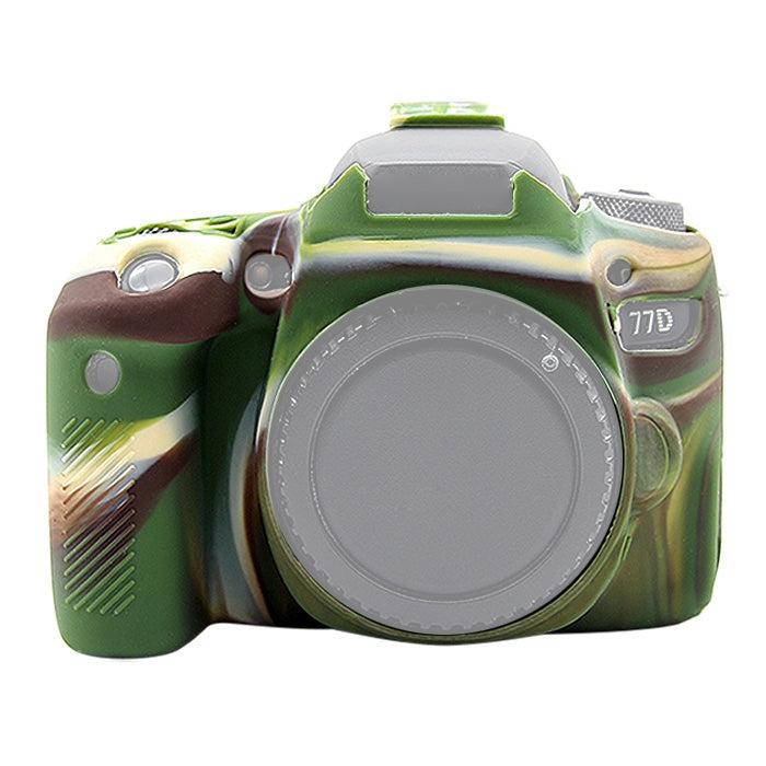 PULUZ Soft Silicone Protective Case for Canon EOS 77D, For Canon 77D