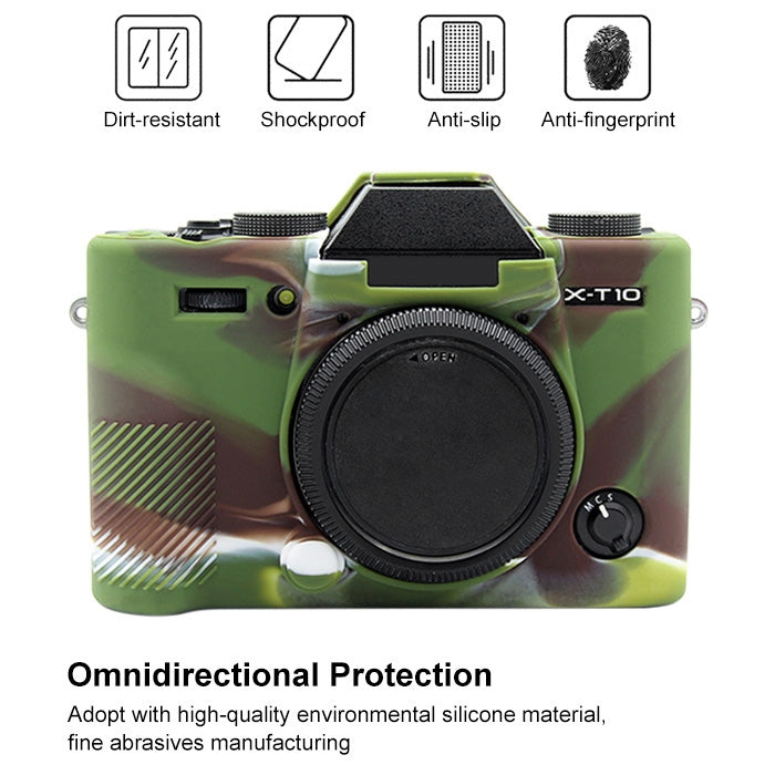 PULUZ Soft Silicone Protective Case for FUJIFILM X-T20, For FUJI XT20