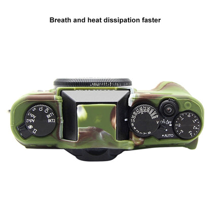 PULUZ Soft Silicone Protective Case for FUJIFILM XT10, For FUJI XT10