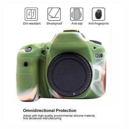 PULUZ Soft Silicone Protective Case for Canon EOS 90D, For Canon EOS 90D