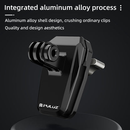PULUZ Motorcycle Windshield Clip Bracket Camera Mount, Windshield Clip II