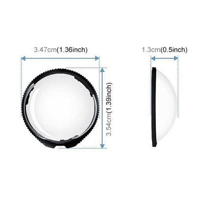 For Insta360 X5 PULUZ Rotating Optical Tempered Glass Lens Guard Protective Cover, Rotating Glass Lens Guard