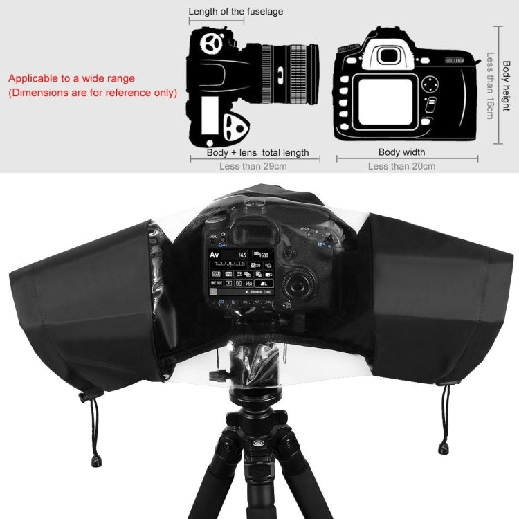 PULUZ Rainproof Cover Case for DSLR & SLR Cameras, Rainproof Cover