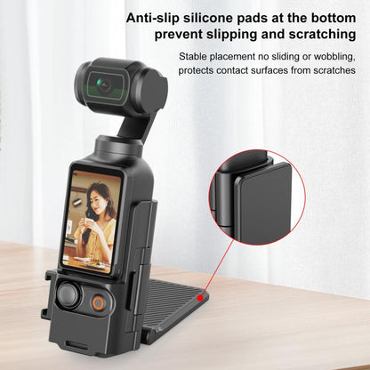 For DJI Osmo Pocket 3 PULUZ Folding Magnetic Mount Base Bracket, Magnetic Mount Base