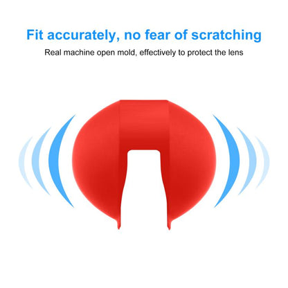 For Insta360 X5 PULUZ Invisible Dive Case Lens Guard Silicone Protective Lens Cap Cover, For Insta360 X5
