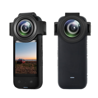 For Insta360 X3 PULUZ Upgrade Optical Glass Lens Guard Protective Cover, Upgrade Lens Guard