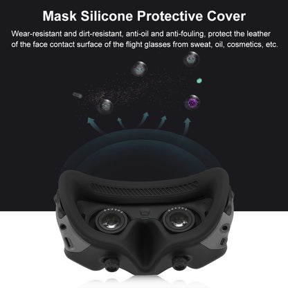 For DJI Avata Goggles 2 PULUZ Flying Eye Mask Silicone Protective Case, For DJI Avata Goggles 2