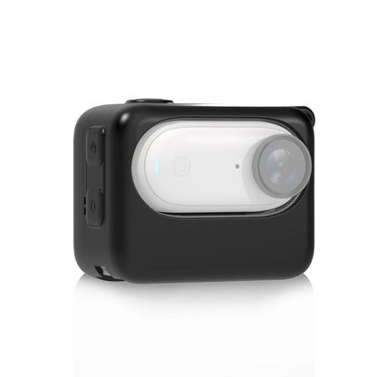 For Insta360 GO 3 PULUZ Camera Charging Case Silicone Case, Charging Case Case (Black), Charging Case Case (White)