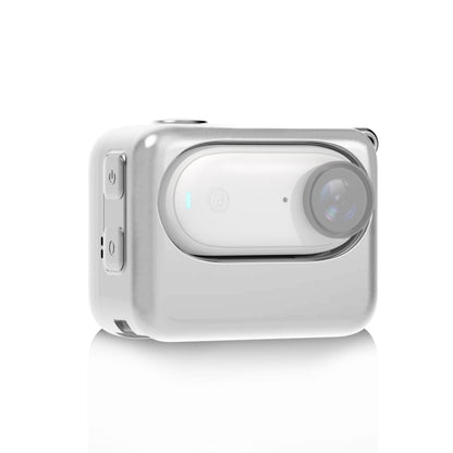 For Insta360 GO 3 PULUZ Camera Charging Case Silicone Case, Charging Case Case (Black), Charging Case Case (White)