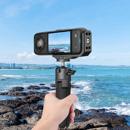 For Insta360 X4 PULUZ Vertical Horizontal Shooting Quick Release Metal  L Bracket, For Insta360 X4 / X5