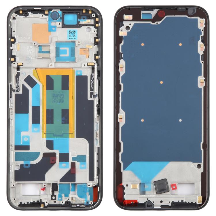 For Nothing Phone 2a A142 Middle Frame Bezel Plate, For Nothing Phone 2a(Black)