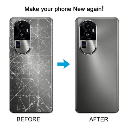For OPPO Reno10 Pro+ Back Cover with Camera Lens Cover, For OPPO Reno10 Pro+