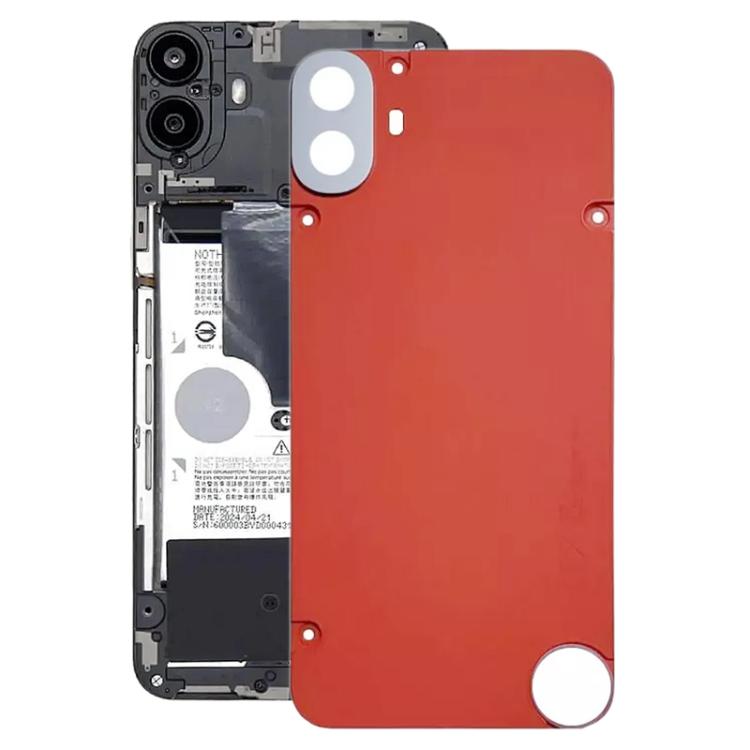 For Nothing CMF Phone 1 Plastic Battery Back Cover, For Nothing CMF Phone 1, For Nothing CMF Phone 1(Orange), For Nothing CMF Phone 1(Blue)