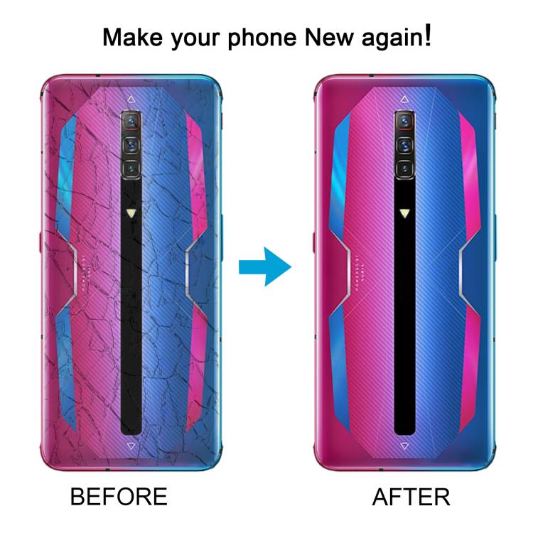 For ZTE Red magic 6 NX669J Glass Battery Back Cover, For ZTE nubia RedMagic 6