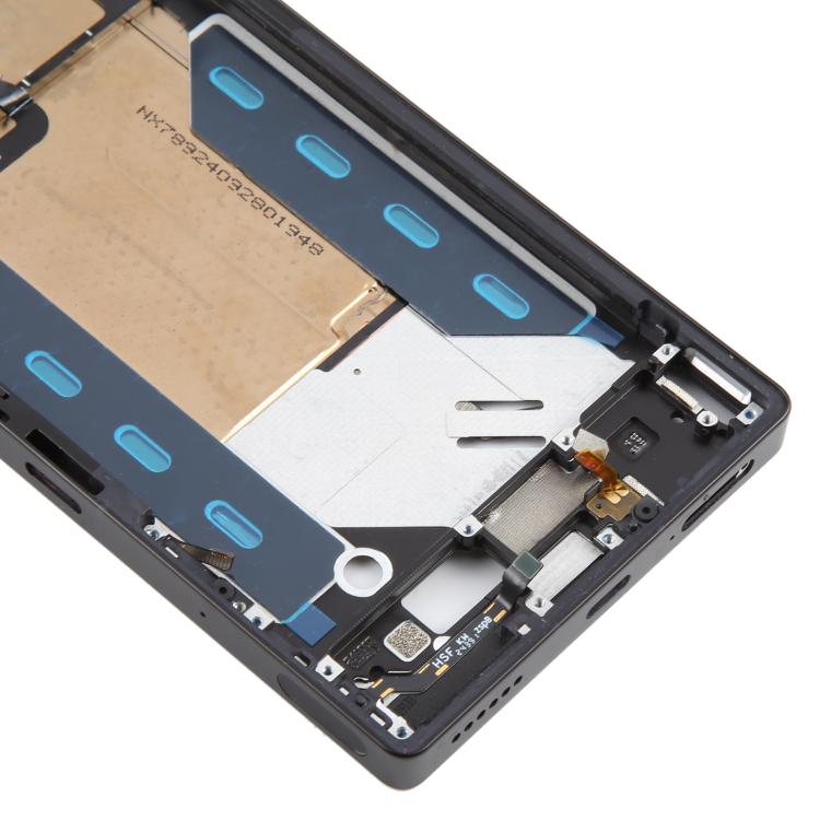 For ZTE nubia RedMagic 10 Pro Middle Frame Bezel Plate with In-Display Fingerprint Sensor Flex Cable, For ZTE nubia RedMagic 10 Pro