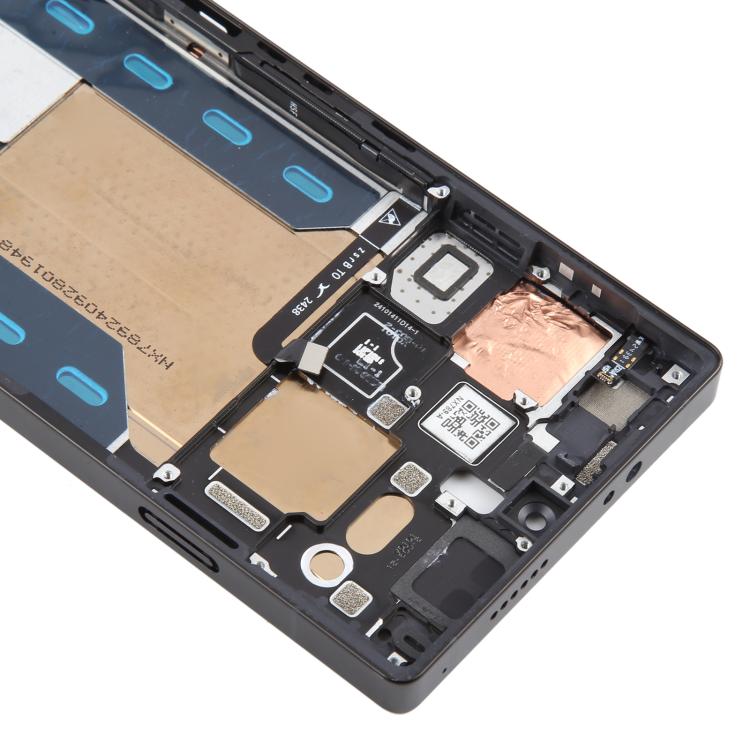 For ZTE nubia RedMagic 10 Pro Middle Frame Bezel Plate with In-Display Fingerprint Sensor Flex Cable, For ZTE nubia RedMagic 10 Pro