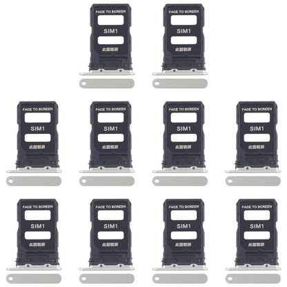 For Xiaomi 15 10pcs Original SIM Card Tray + SIM Card Tray, For Xiaomi 15(Original)