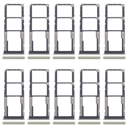 For Xiaomi Redmi 14R 5G 10pcs Original SIM Card Tray + SIM Card Tray + Micro SD Card Tray, For Xiaomi Redmi 14R 5G(Original)