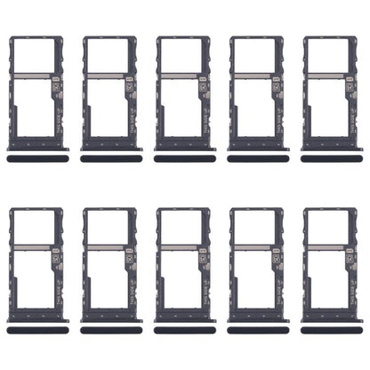 For Motorola Moto G 2022 10pcs Original SIM + Micro SD Card Tray, For Motorola Moto G 2022(10pcs)