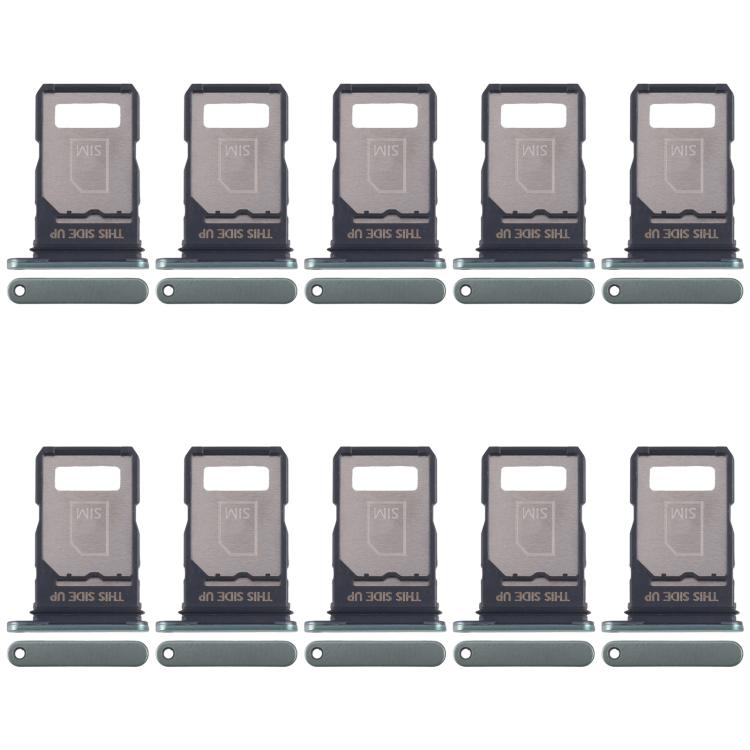 For Motorola Edge 40 Neo XT2307-1 10pcs Original SIM Card Tray + SIM Card Tray, For Motorola Edge 40 Neo(Original), For Motorola Edge 40 Neo(Original,Green)
