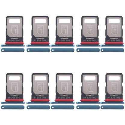For Motorola Edge 40 Neo XT2307-1 10pcs Original SIM Card Tray + SIM Card Tray, For Motorola Edge 40 Neo(Original), For Motorola Edge 40 Neo(Original,Green)