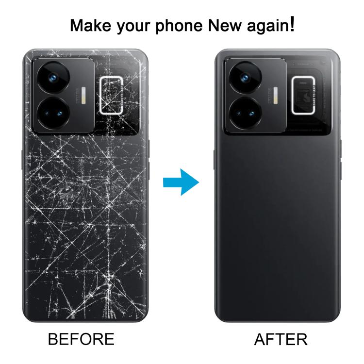 For Realme GT 3 Original Back Cover with Camera Lens Cover, For Realme GT3(Original with Camera Lens Frame)