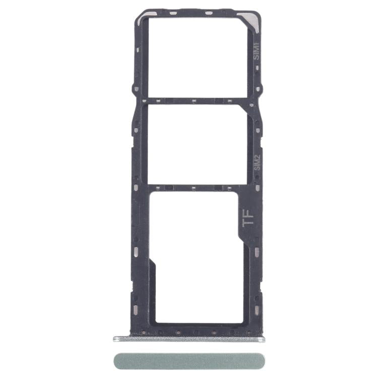 For ZTE Blade A35 SIM Card Tray + SIM Card Tray + Micro SD Card Tray, For ZTE Blade A35