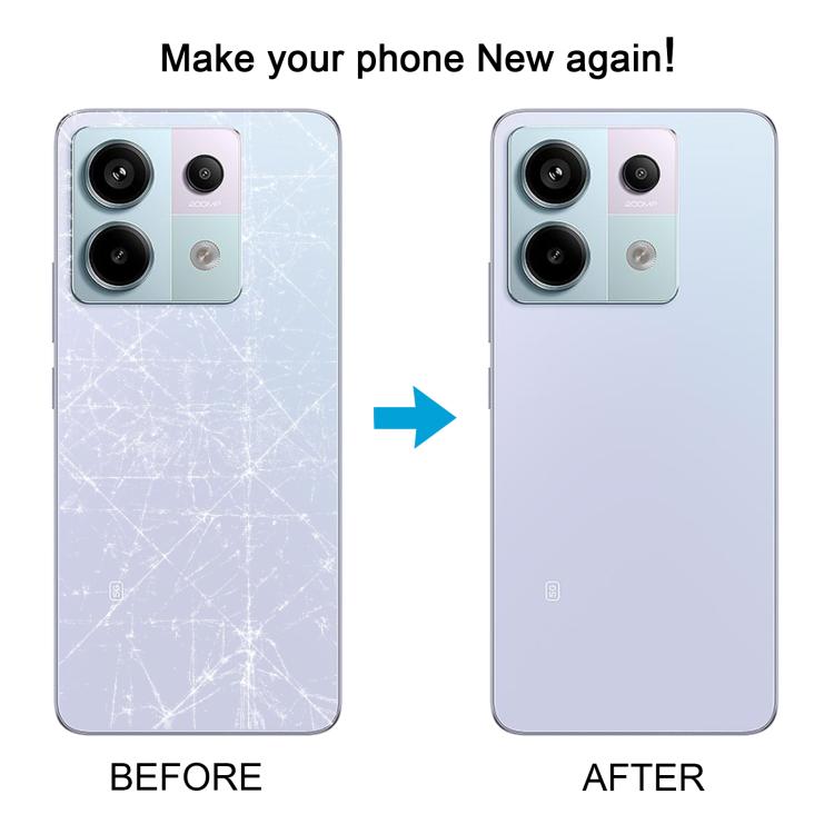 For Xiaomi Redmi Note 13 Pro 5G OEM Back Cover with Camera Lens Cover, For Xiaomi Redmi Note 13 Pro 5G(with Camera Lens Frame)