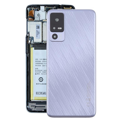 For TCL 40R T771K Original Back Cover with Camera Lens Cover, For TCL 40 R(Original with Camera Lens Frame)