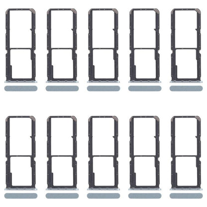 For OPPO A60 4G CPH2631 10pcs Original SIM Card Tray + SIM Card Tray + Micro SD Card Tray, For OPPO A60 4G(Original)