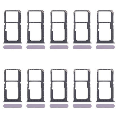 For OPPO A80 5G CPH2639 10pcs Original SIM Card Tray + SIM Card Tray / Micro SD Card Tray, For OPPO A80 5G (Original), For OPPO A80 5G(Original)
