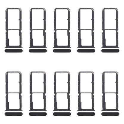 For OPPO Reno7 4G CPH2363 10pcs Original SIM Card Tray + SIM Card Tray + Micro SD Card Tray, For OPPO Reno7 4G (Original)