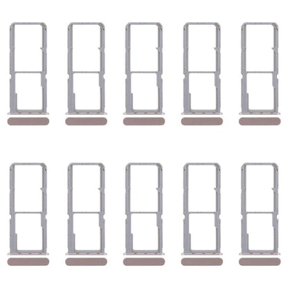 For OPPO Reno7 4G CPH2363 10pcs Original SIM Card Tray + SIM Card Tray + Micro SD Card Tray, For OPPO Reno7 4G (Original)