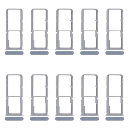 For OPPO Reno7 4G CPH2363 10pcs Original SIM Card Tray + SIM Card Tray + Micro SD Card Tray, For OPPO Reno7 4G (Original)