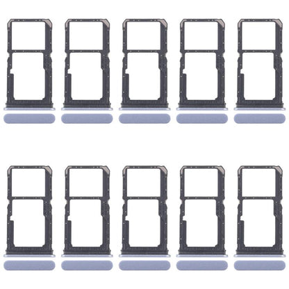 For OPPO F25 Pro 10pcs Original SIM Card Tray + SIM Card Tray / Micro SD Card Tray, For OPPO F25 Pro (Original)