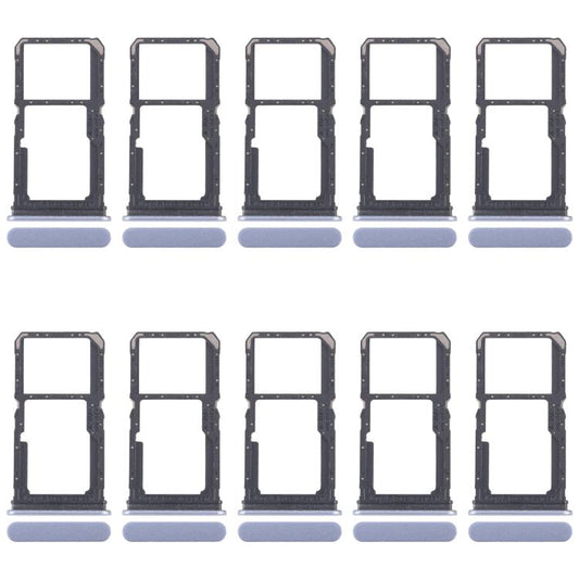 For OPPO Reno11 F CPH2603 10pcs Original SIM Card Tray + SIM Card Tray / Micro SD Card Tray, For OPPO Reno11 F (Original)