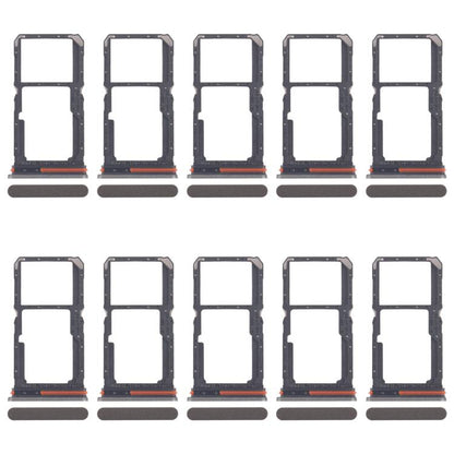 For OPPO A5 Energy 10pcs Original SIM Card Tray + SIM Card Tray / Micro SD Card Tray, For OPPO A5 Energy(Original)
