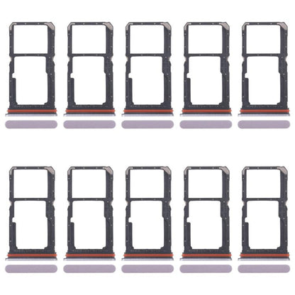For OPPO A5 Pro 4G CPH2711 10pcs Original SIM Card Tray + SIM Card Tray / Micro SD Card Tray, For OPPO A5 Pro 4G(Original)