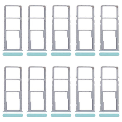 For Realme Note 50 RMX3834 10pcs Original SIM Card Tray + SIM Card Tray + Micro SD Card Tray, For Realme Note 50 (Original)