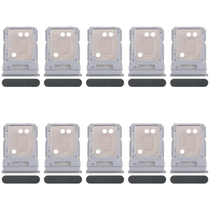 For Realme 12+ 5G RMX3867 10pcs Original SIM Card Tray + SIM Card Tray / Micro SD Card Tray, For Realme 12+ 5G(Original), For Realme 12+ 5G(Original,Light Green)