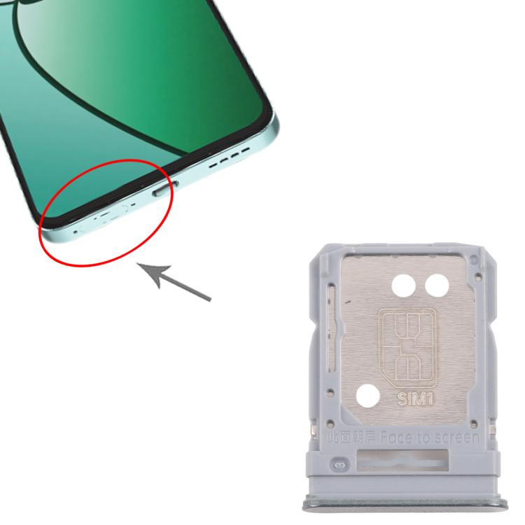 For Realme 12+ 5G RMX3867 10pcs Original SIM Card Tray + SIM Card Tray / Micro SD Card Tray, For Realme 12+ 5G(Original), For Realme 12+ 5G(Original,Light Green)