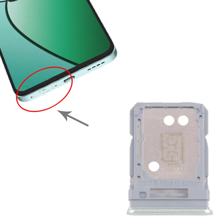 For Realme 12+ 5G RMX3867 10pcs Original SIM Card Tray + SIM Card Tray / Micro SD Card Tray, For Realme 12+ 5G(Original,Light Green), For Realme 12+ 5G(Original)